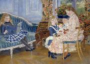 Pierre-Auguste Renoir Children's Afternoon at Wargemont china oil painting artist